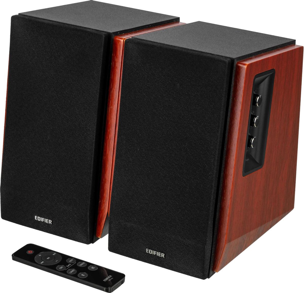 Колонки Bluetooth Edifier R1700BTs,  2.0,  коричневый [r1700bts brown]